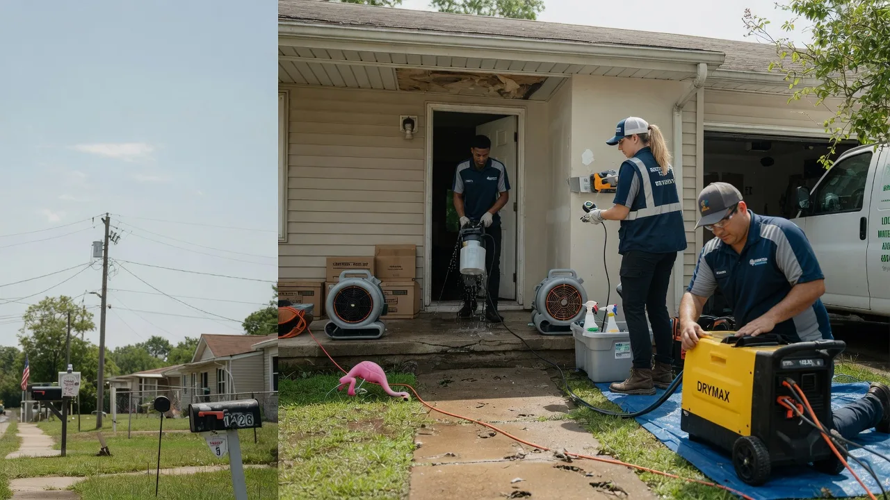 Storm Damage Water Removal in Nixa, MO near me